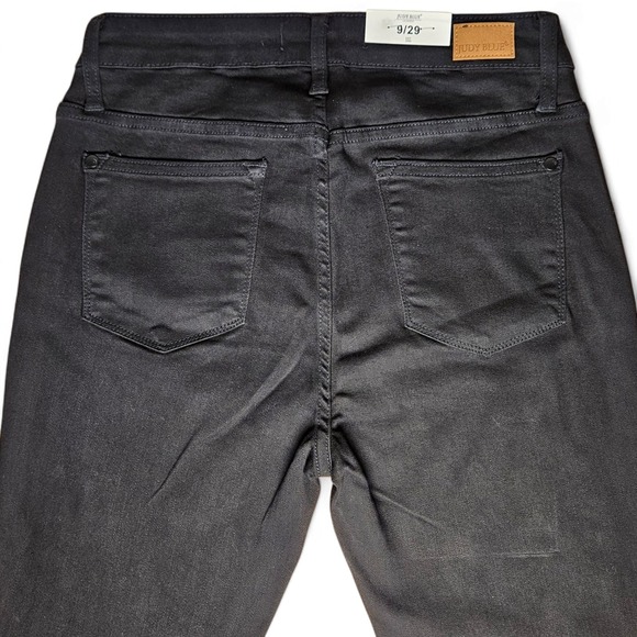 Judy Blue Jeans Black Size 9 / 29 Skinny Mid Stretchy Denim Waist 29 Inseam 28 - Picture 5 of 10